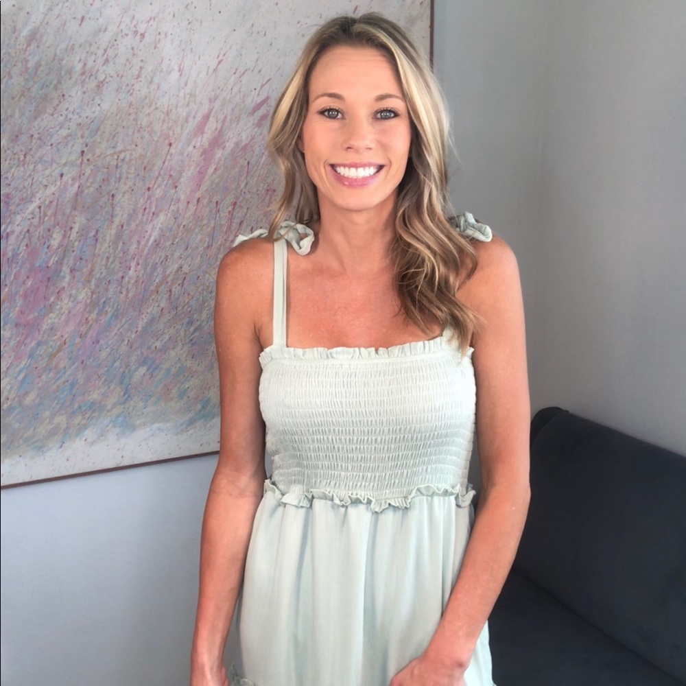 Tiered Smocked Maxi Dress